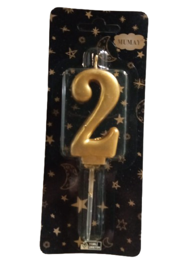 [Y101882] Rakamli Mum Gold ( Altin ) - 2