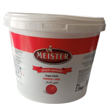 [Y101978] MEISTER DEKOR HAMURU KIRMIZI 2,5 kg ( SEKER HAMURU )