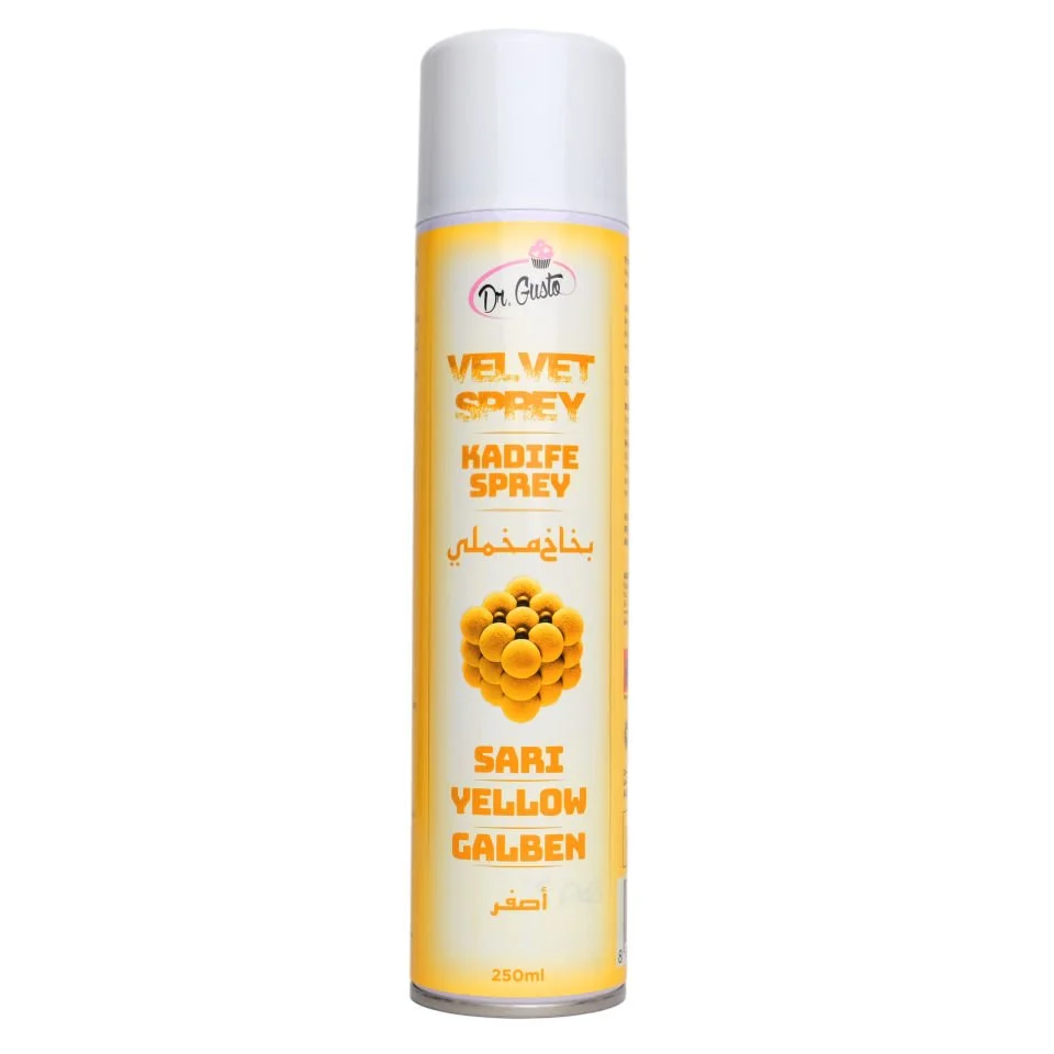 [Y102221] Dr Gusto - Kadife Sprey Boya SARI 250 ml 