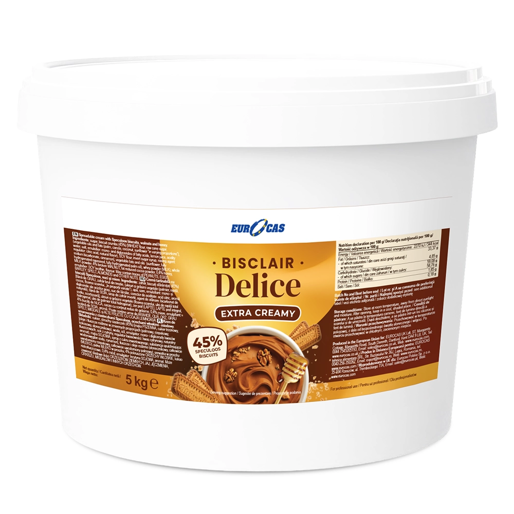 [Y102358] Eurocas - Bisclair Speculoos 5 kg