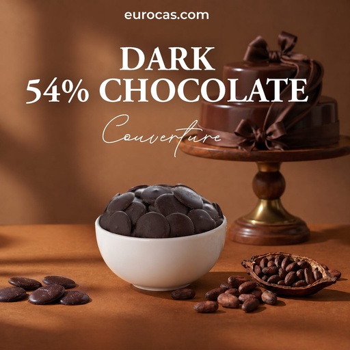 [Y102469] EUROCAS - Dark Chocolate Coins 10 kg 
