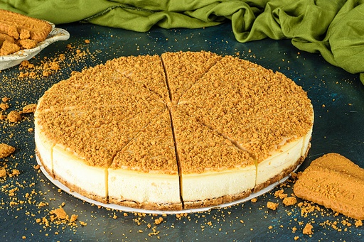 [Y102517] 8004 - Lotus Cheesecake - Cake 1950gr 12st