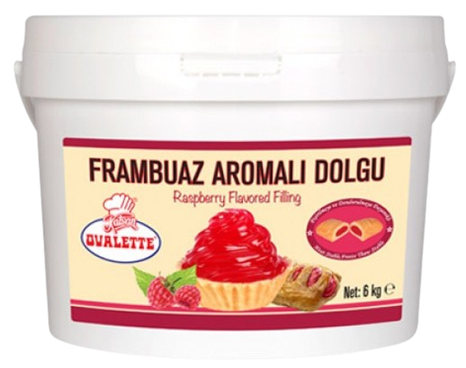 [Y100807] Ovalette - Frambuaz Aromalı Dolgu 6 kg