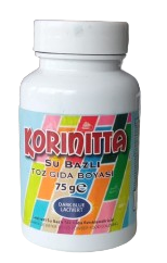 [Y100752] Kornitta Toz Gıda Boyası Su Bazlı Lacivert 75 Gr 