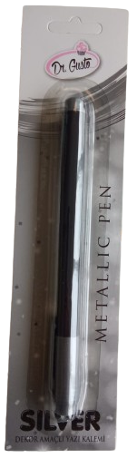 [Y100653] Gusto Edible Pen Silver (Gumus Kalem)
