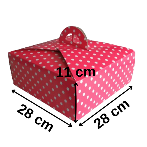 [Y100029] 28 x 28 x 11 cm Cake box
