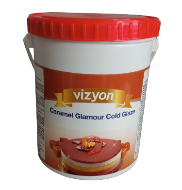 [Y100968] Vizyon - Simli Dekojel Karamel Renkli