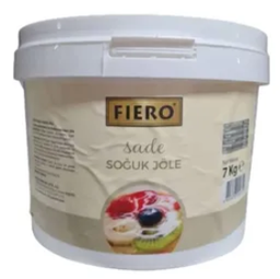 [Y100422] Fiero Soğuk Jöle Sade 7 kg( Sade dekojel)