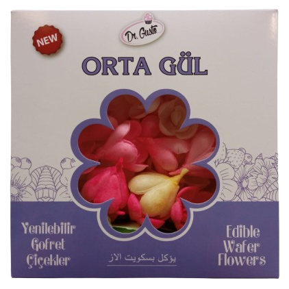 Dr. Gusto Gusto Gofret Orta 50 Gül 