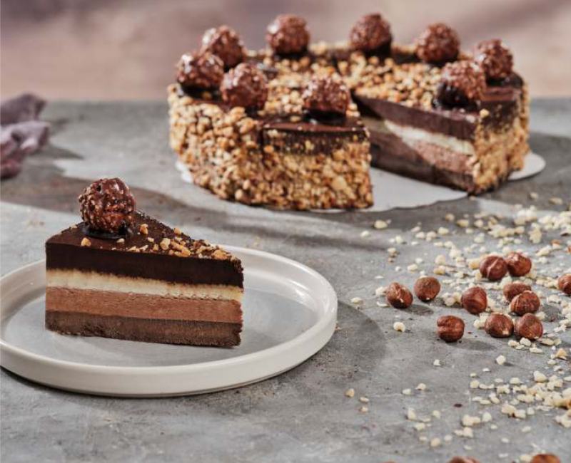 Gâteau Ferrero Rocher 10 pcs