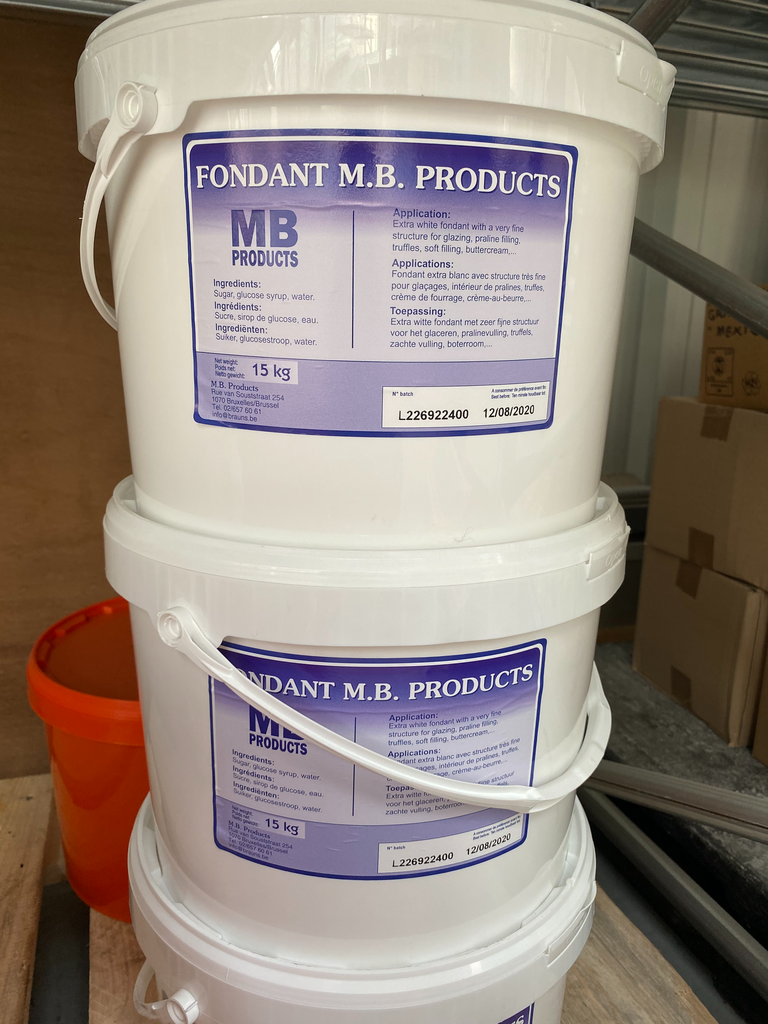 MB - FONDANT CHOCOLAT BLANC 15KG