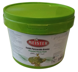 [Y101331] Meister - Fıstık Parçacıklı Krema 5 kg