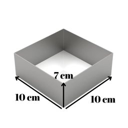 [Y101322] Kare Çember 10 x 10 x 7cm