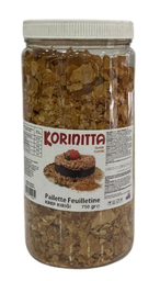 [Y100437] Korinitta Pet Krep Kırığı Sade 750 gr