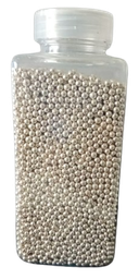 [Y100622] Gusto - Silver Draje 250 gr  No:1 (Sprinkles Gümüş No:1 )