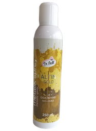 [Y100513] Gusto - 250ml Spray Color Gold ( Sprey Altın 250ml)