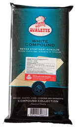 [Y100856] Ovalette - Beyaz konfiseri 2,5 Kg