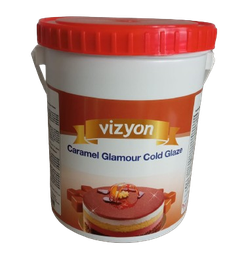 [Y100968] Vizyon - Simli Dekojel Karamel Renkli